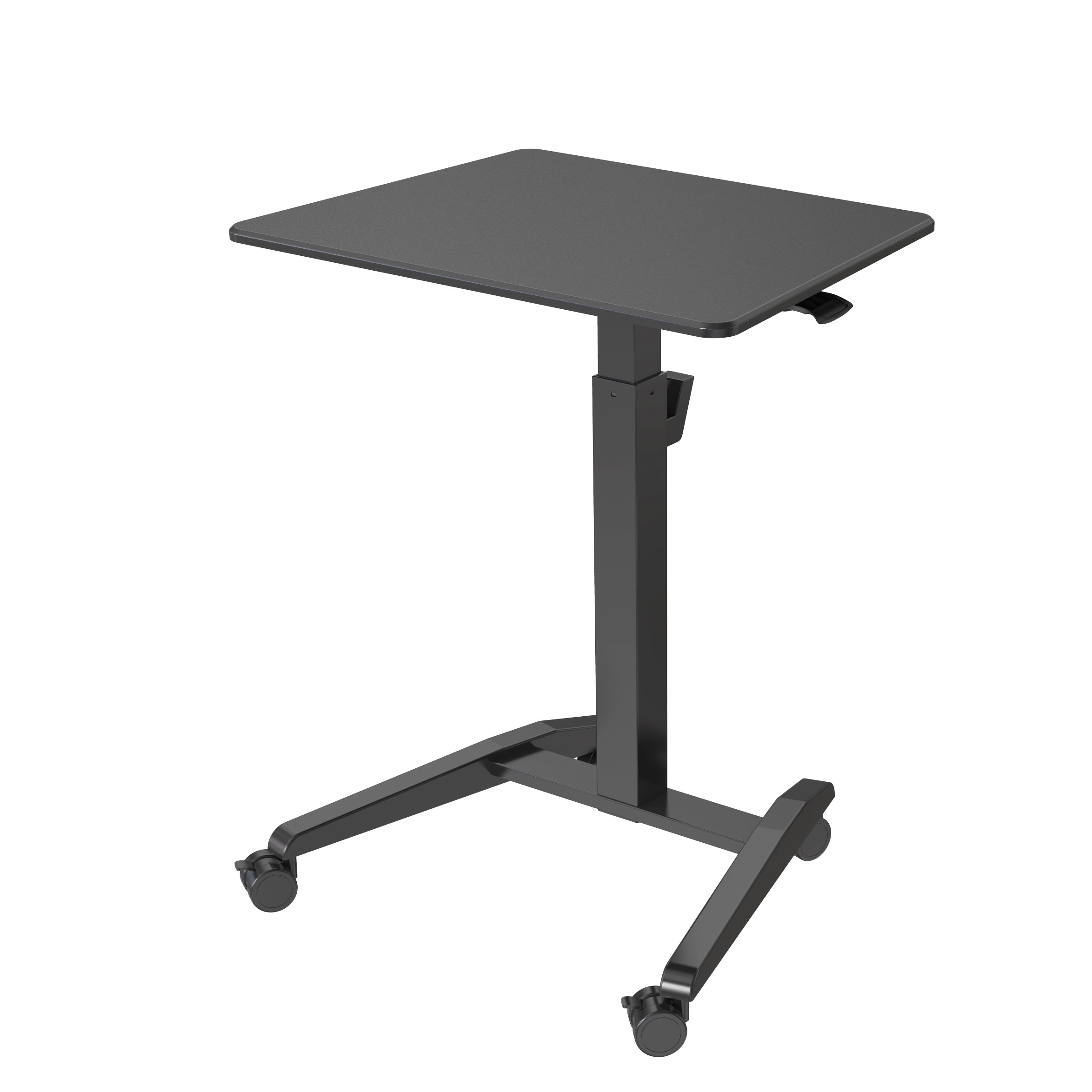 Foldable Mobile Laptop Desk with Lockable Casters and Ergonomic Height Adjustment – V-MOUNTS VM-FDS112A