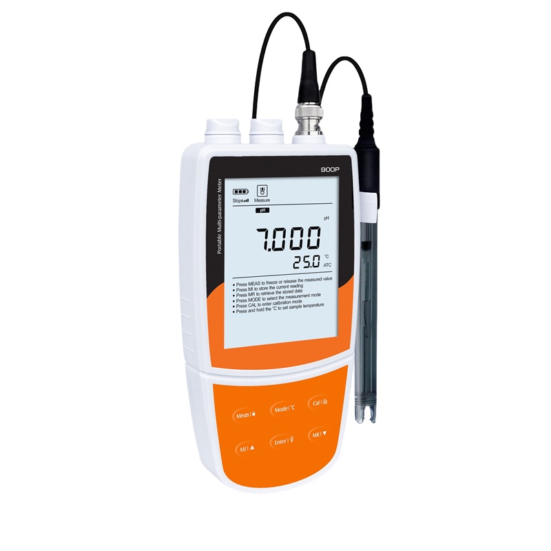 Portable pH Conductivity Dissolved oxygen ORP Salinity meter