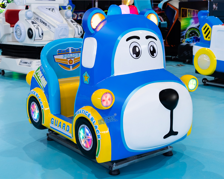 Coin Operated Game Children's Cartoon Car Racing Games Machine Car Kiddie Ride Machine details