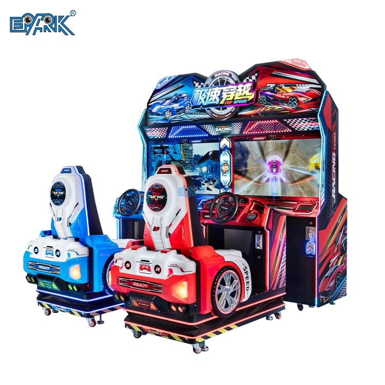 Video Coin Operated Car Racing Arcade Game Machine
