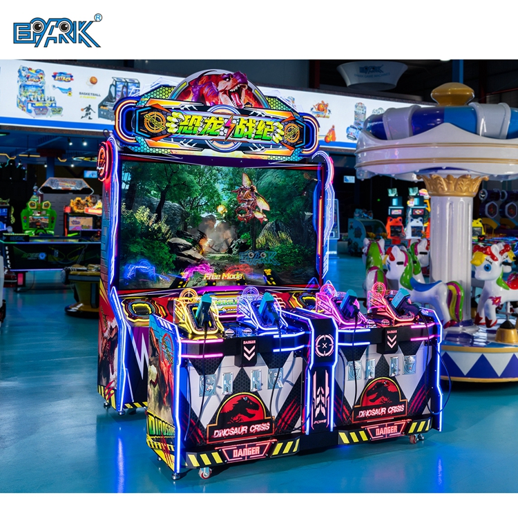 Coin Operated Game Dinosaur Shooting Game Machine