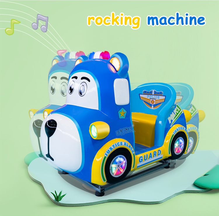 Coin Operated Game Children's Cartoon Car Racing Games Machine Car Kiddie Ride Machine details