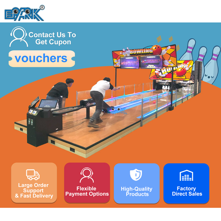 Complete Set of Bowling Alley and Equipment