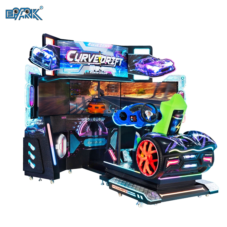 Coin Operated Arcade Car Racing Game Machine