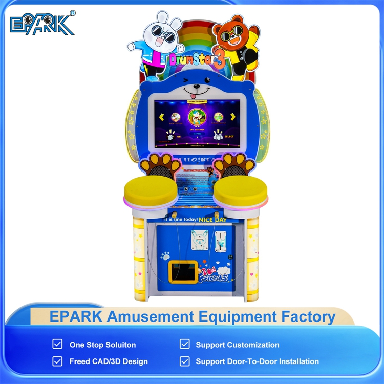 Amusement Park Coin Operated Pinball Machine