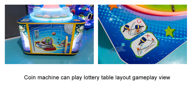 Coin-Operated Hammer Arcade Games Kids Hitting Hammer frog Whack A Mole Redemption Game Machine supplier