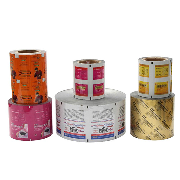 פילם עטיפה פלסטיק פוליאתילן מודפס לרול מכונת אריזה