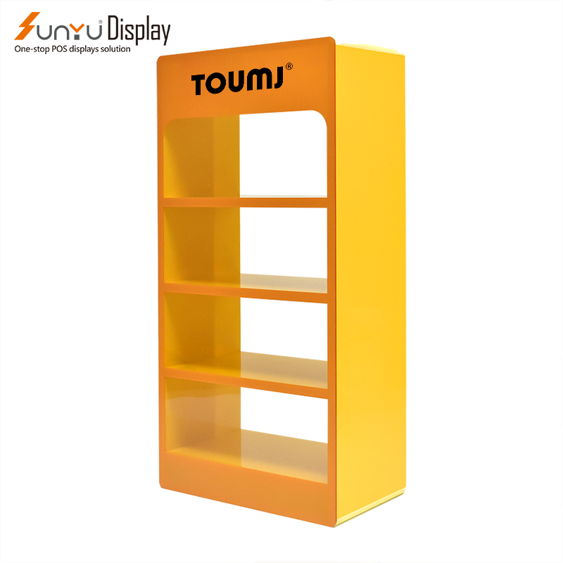 4 Tiers Acrylic Tobacco Display Stand