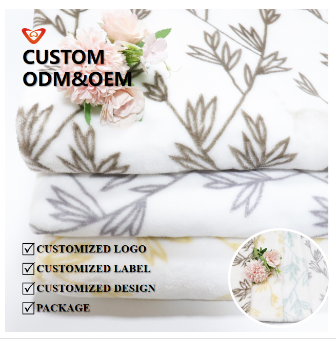 Elegantly Understated: The Minimalist Branch-Pattern Throw Blanket