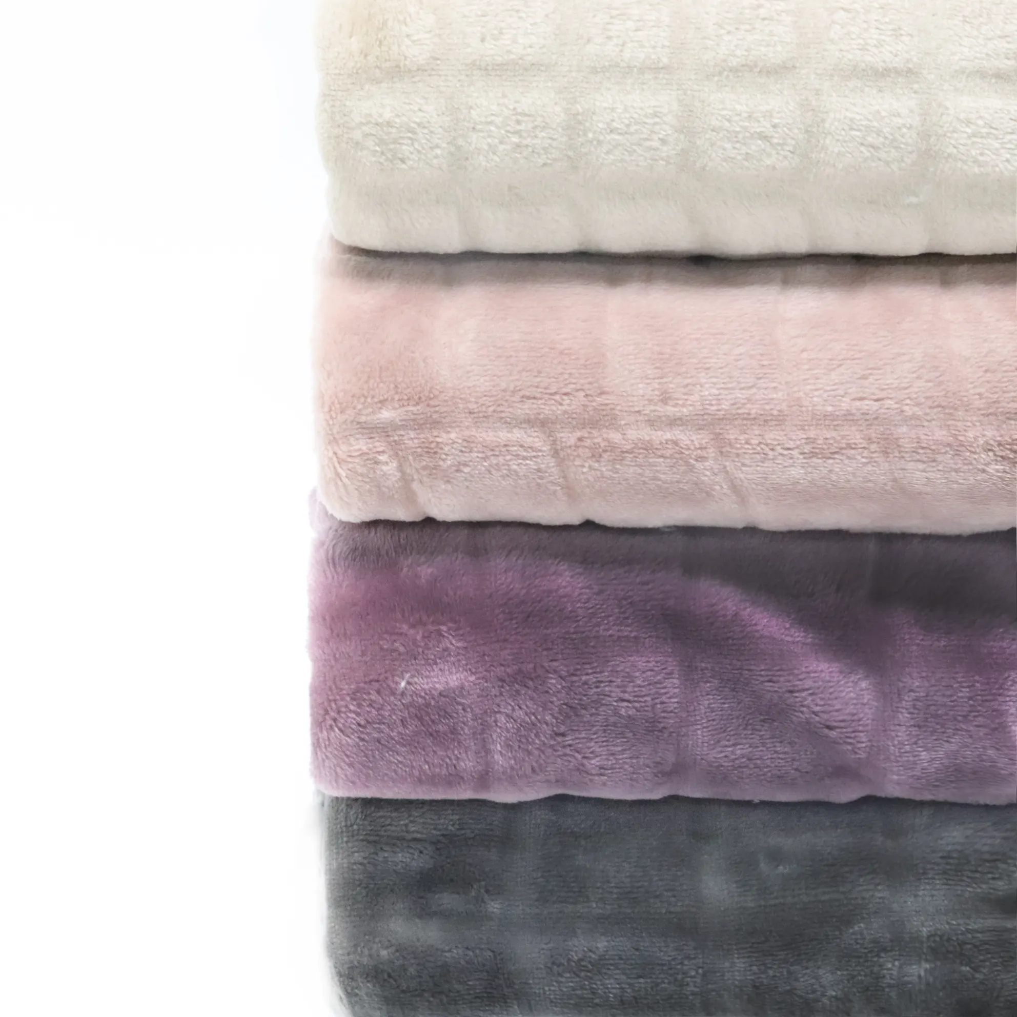 Plaid Cutting Flannel Fleece Fabric