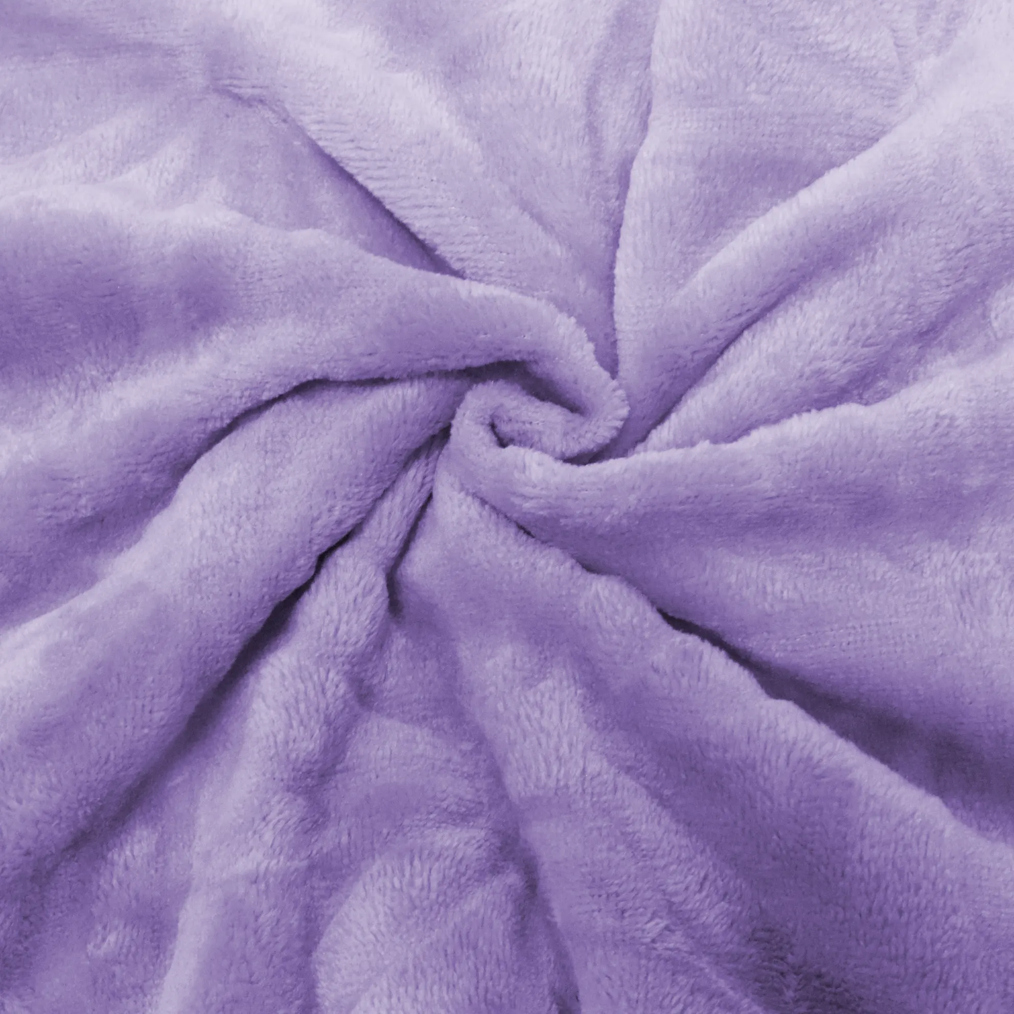 Flower Cutting Flannel Fleece Fabric