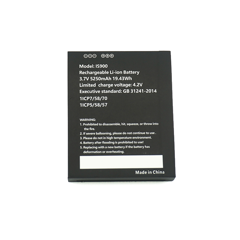3.7V 5250mAh Replacement Lithium Ion IS900 POS Terminal Machine Battery for PAX A920 A920C 