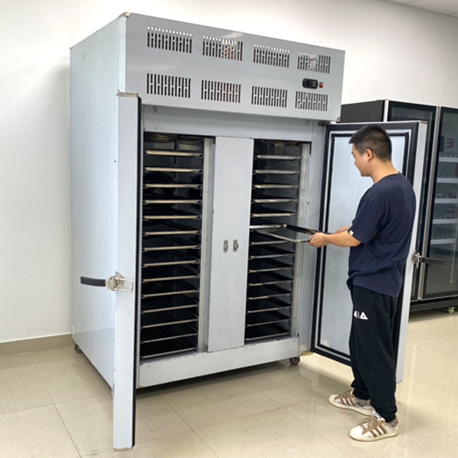 -112℉ Cryogenic Deep Freezer 28 Racks Blast Chiller Supplier Factory