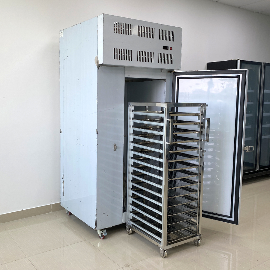 Stainless Steel Air Cooling Single Door 15 Trays Blast Freezer ABF Machine