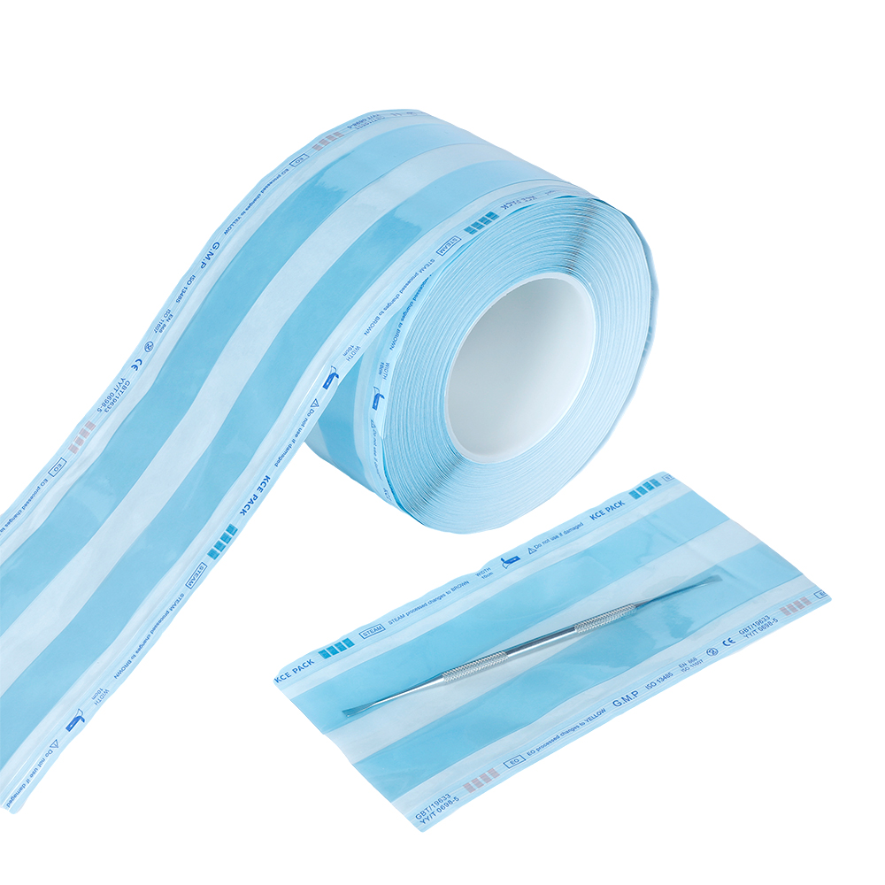 Gusseted Sterilization Roll na may Heat Sealing