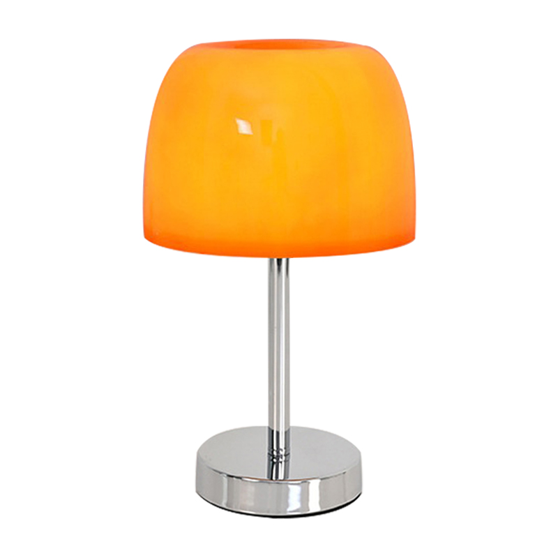 Æstetisk Mid-Century Tischlampe Modern Bordved Seng Glas Håndværk LED USB Svampbordlampe