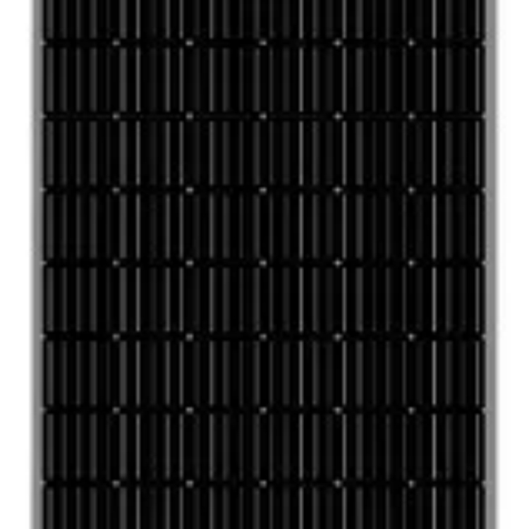 320w ブラック太陽光発電パネル アノダイズドアルミニウム合金フレーム多結晶太陽光パネル