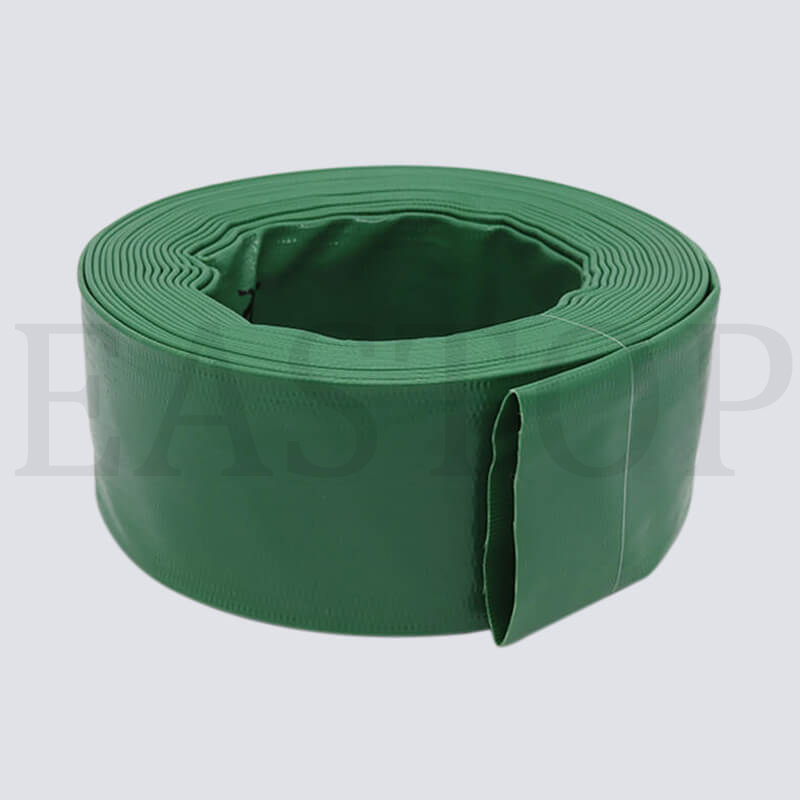 New Style Colorful 1 2 3 4 6 8 10  Inch Lay Flat PVC Pipe Hose Industrial PVC Nitrile Layflat Pump Hose With High Quality