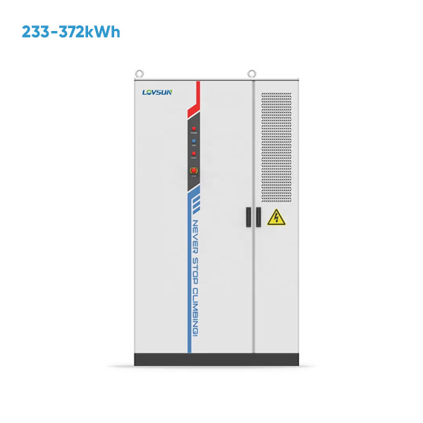 כלי אחסון אנרגיה מסוג Ip54 233Kwh 372kwh אס-אס Industrial & Commercial מקרר נוזלי