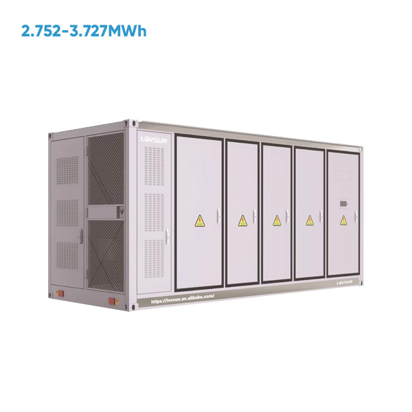 מחיר מפעל ל-BESS של 2.7MWh, 3.3MWh, 3.7MWh עם בטריות LifePO4 למכל עבור מערכת סולארית מסחרית