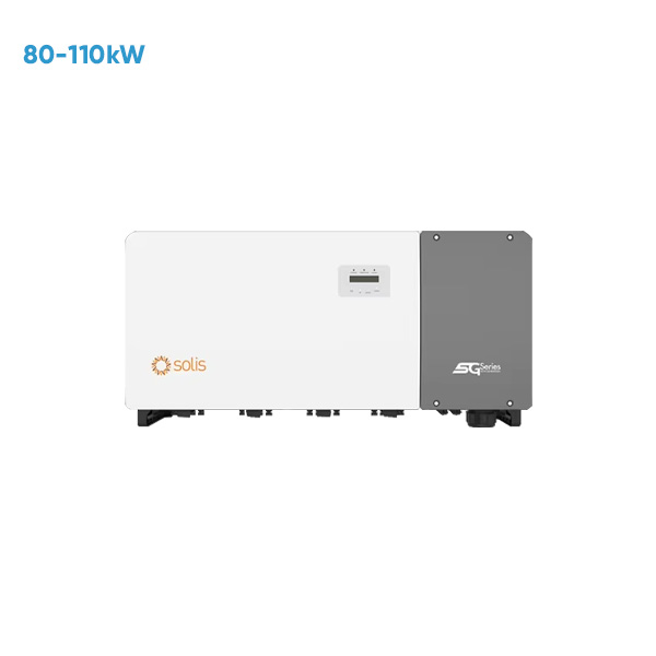 מזג חשמל Solis ברשת של שלושה מופעים 50KW 60KW 80KW 100KW 110KW 125KW 5G Pro מזג חשמל סולרי של שלושה מופעים ברשת