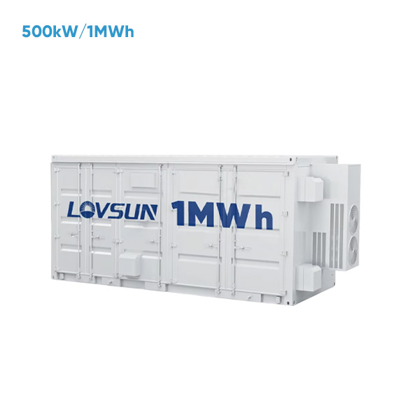 מערכת אחסון אנרגיה עם בATTERY Lifepo4 500kW PCS 1MWh 2MWh 51.2V 280Ah 0.5C 1C 51.2V 100Ah ל-20 רגל 40 רגלAINER BESS