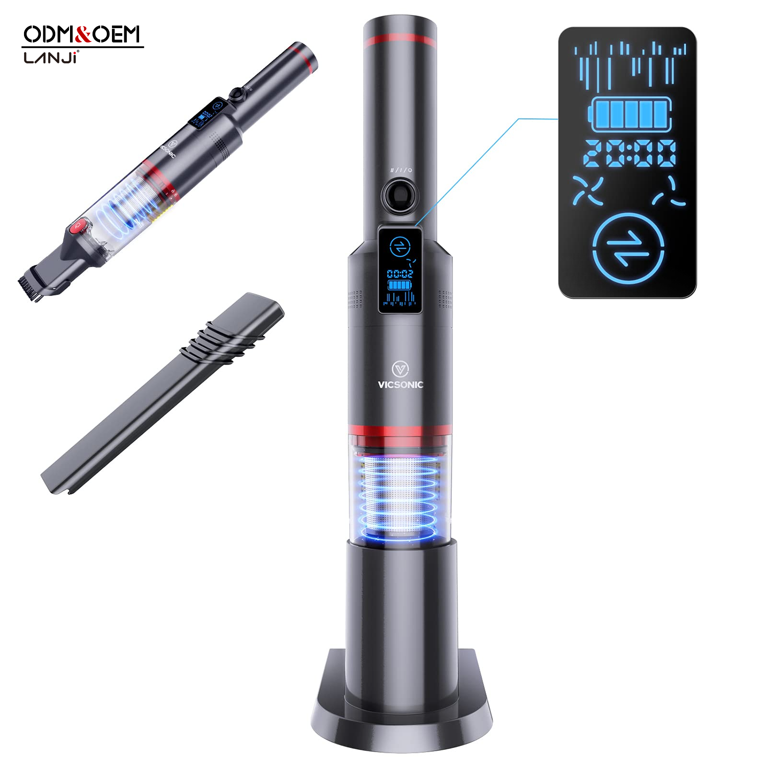 s702 bldc530w smart cordless vacuum cleaner-7