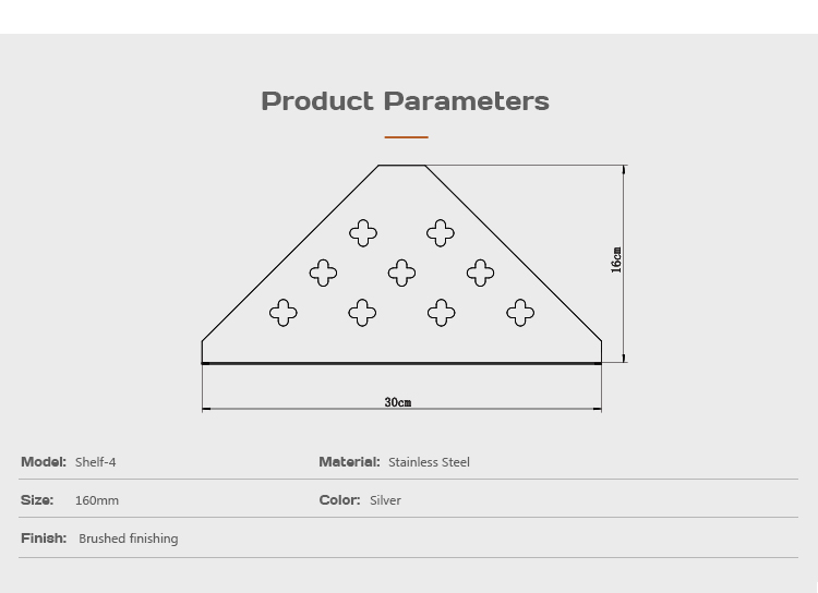 Bathroom shelf Shelf-4 manufacture