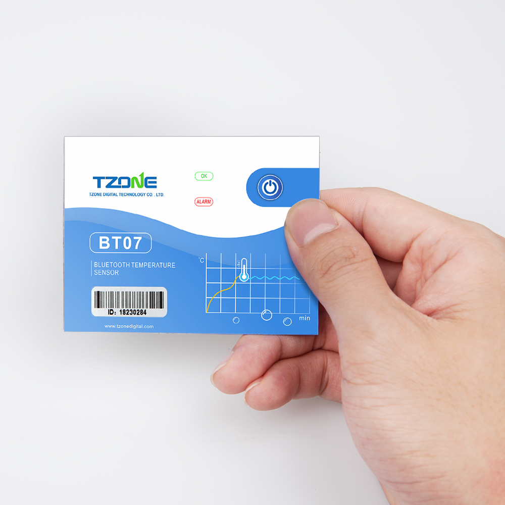 New Arrival Ultra-thin Bluetooth Logger Temperature Device For Cold Chain Transport Smart Data Logger details