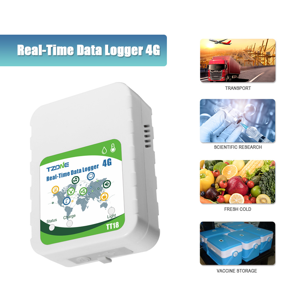 Cold chain food truck use temperature sensor temperature humidity data logger data supplier