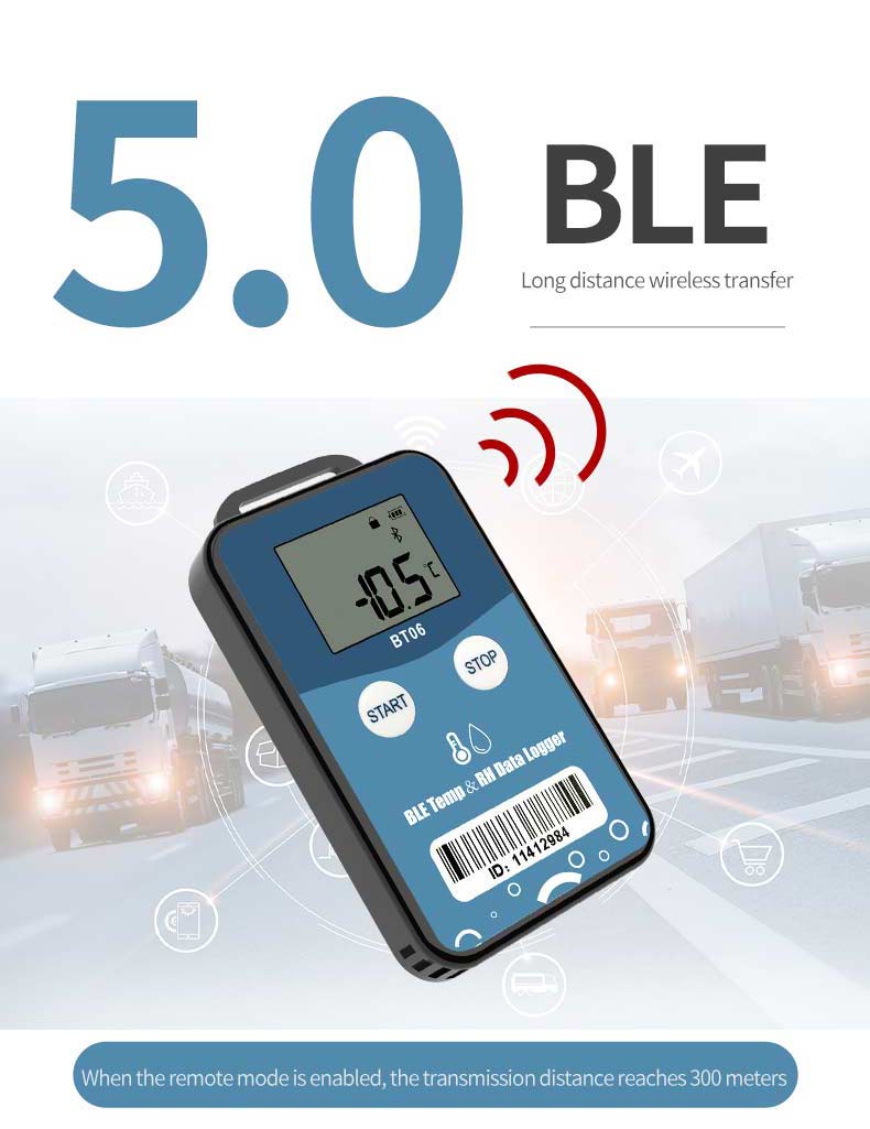 BT06 Bluetooth Temp/RH Data Logger details