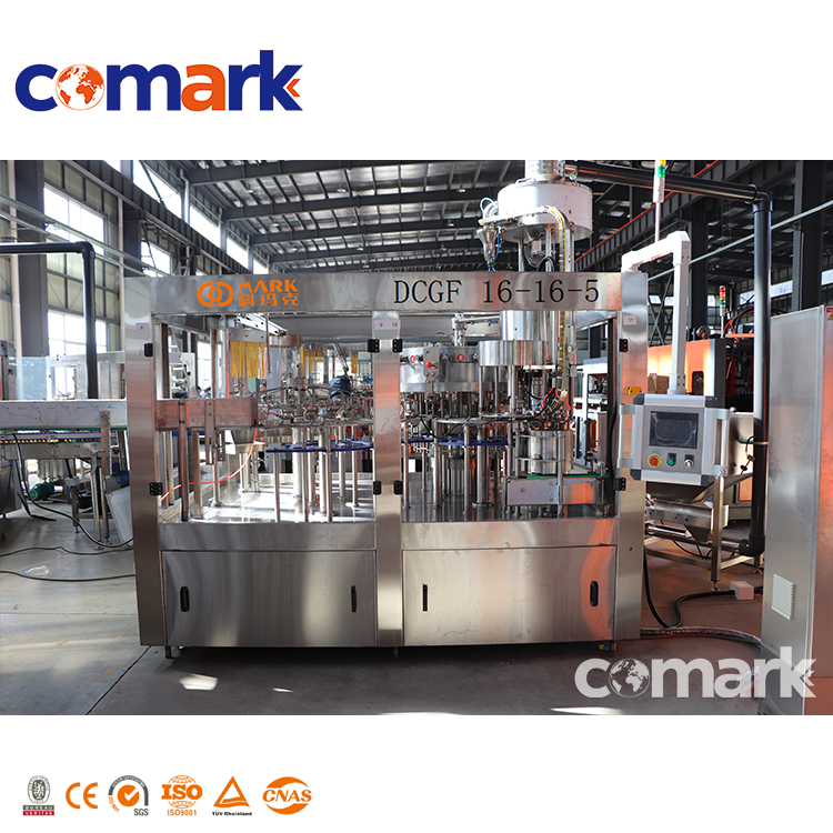 24000BPH Linia produkcyjna napojów z butelkami PET gazowanych