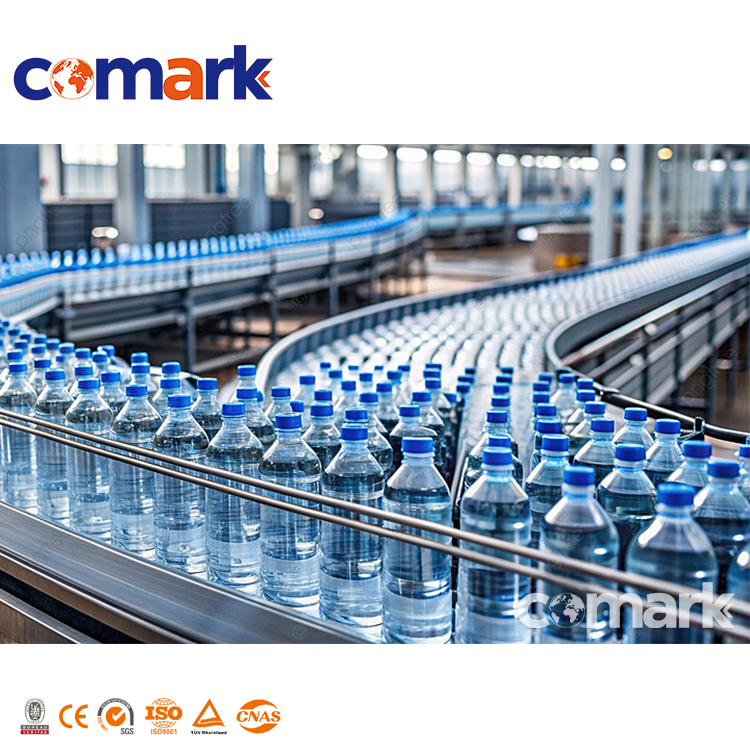 18000-20000BPH Automatisk Drikkevand Fyldningsproduktionslinje