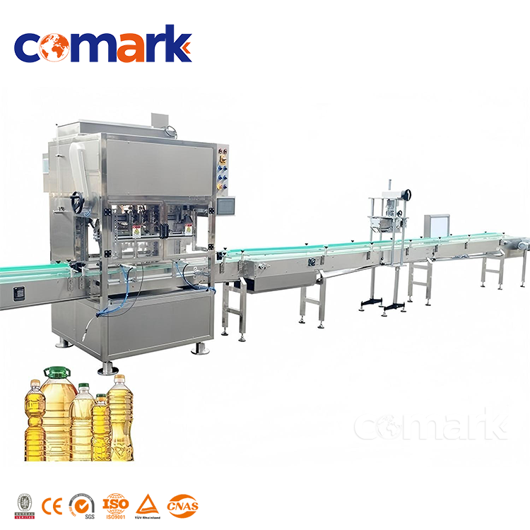 Linear Bottle Olive Cooking Edible Bottling Filling Machine