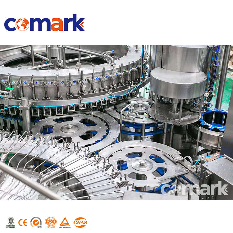 4000BPH Full Auto Carbonated Water Beverage Drink Filling Bottle Production Line (Linea di produzione di bottiglie per bevande con acqua gassata)
