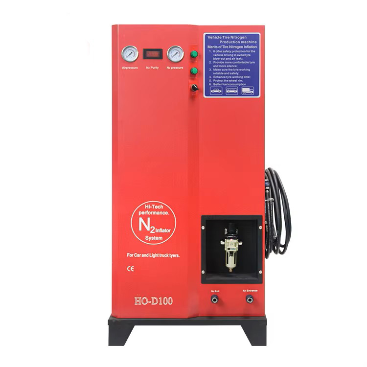 KJ-100 95-99% Nitrogen purity Car nitrogen tire inflator machine automatic nitrogen tire inflator