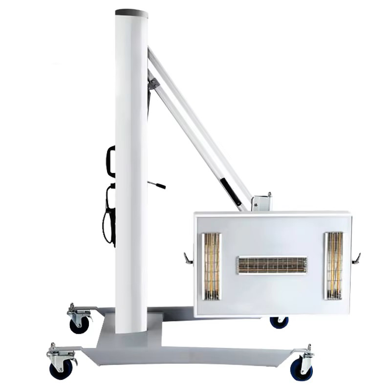 Lámparas de curado removibles para automóviles Calentador multifuncional para cabina de pintura de 3000w Lámparas de curado por infrarrojos para pintura automotriz