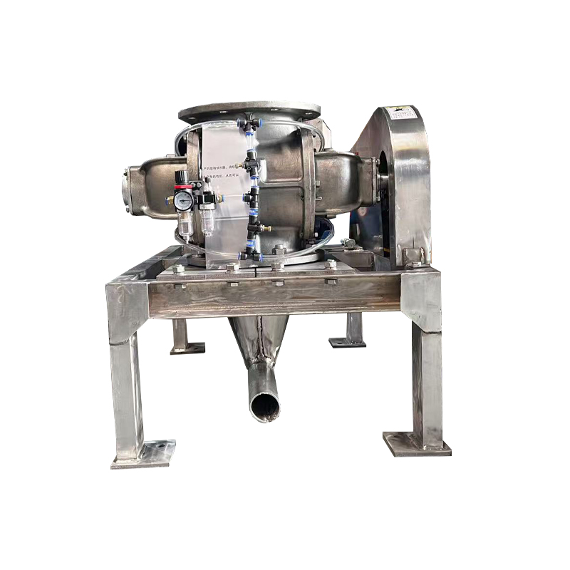 Pneumatic conveying rotary feeder
