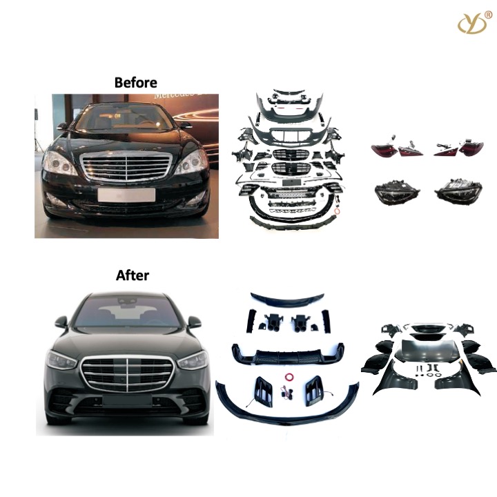 Body kit for W221 2006-2013' upgrade to W223  BRABUS Style  2021-2023' Year