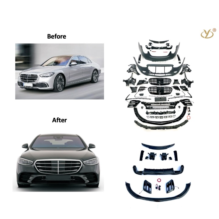 Body kit for W223 upgrade to BRABUS Style 2021-2023'Year