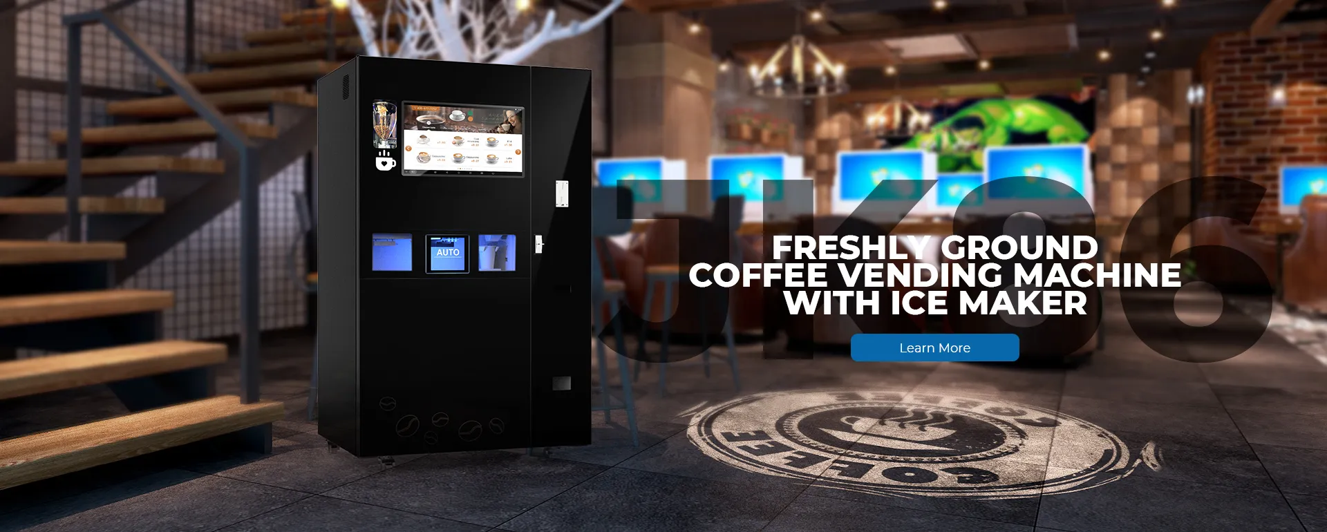 Freshly ground coffee vending machines: JK86 and JK88 meet the needs of multiple scenarios