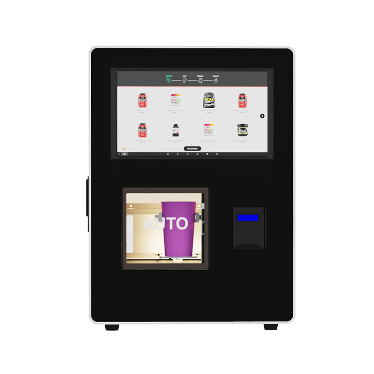 GS801 Fitness Equipment GYM Self-Service Energy Drinks Protein Shake Vending Machine with Card Payment