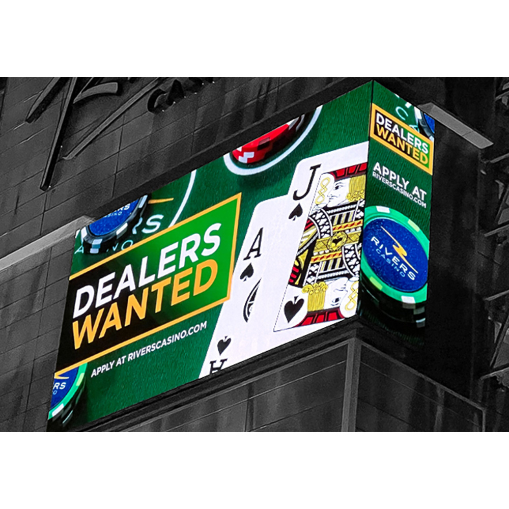 מסך פרסום LED חיצוני בצרפת