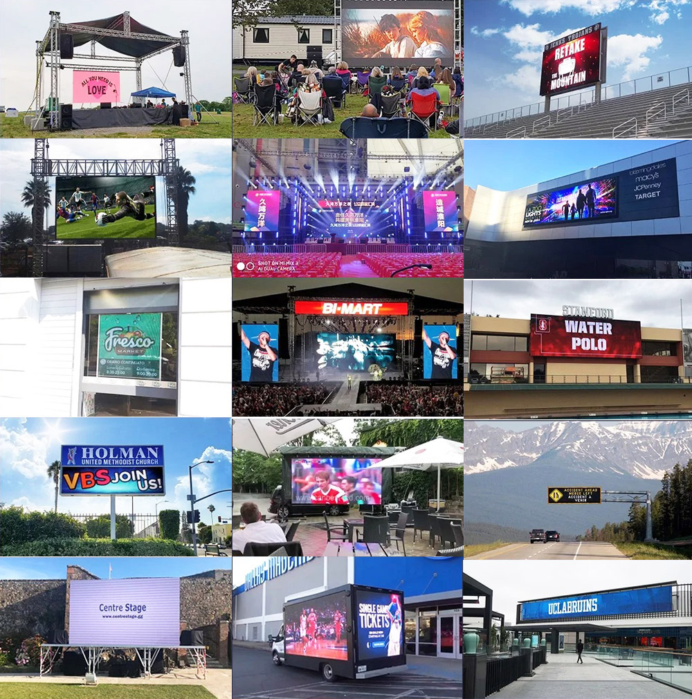 LED display application