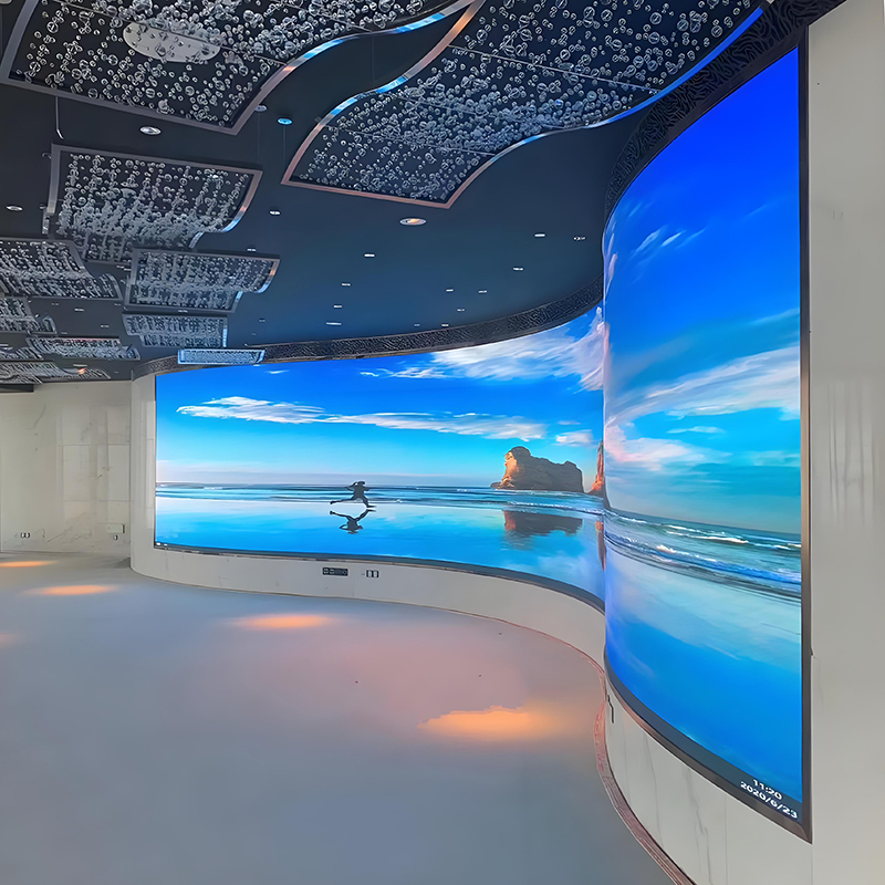 חקר השפעיות של תצוגות LED גמישות בניהול אירועים