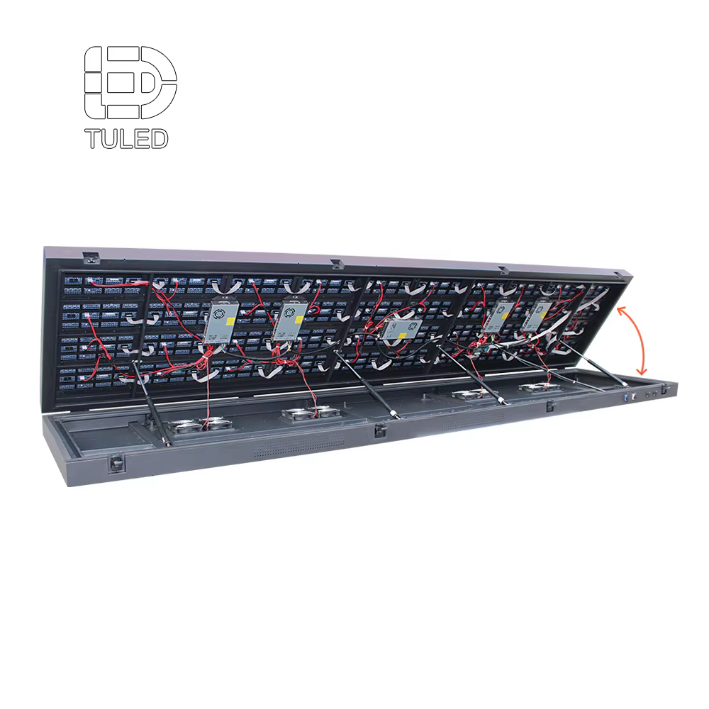 led sign wholesale cabinet example with rear service access for maintenance planning