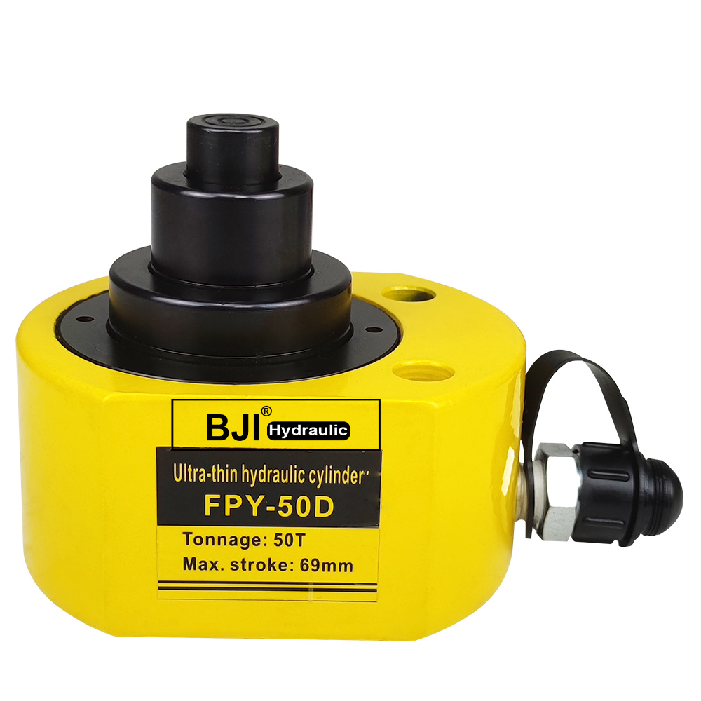 กระบอกสูบไฮดรอลิกหลายขั้นตอน FPY-50D ขนาด 50 ตัน