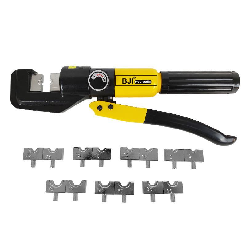 YQK-70 Alat Pemres (Crimping) Hidrolik Manual 12 AWG-2/0 AWG untuk Kabel Lug Pemres Hidrolik