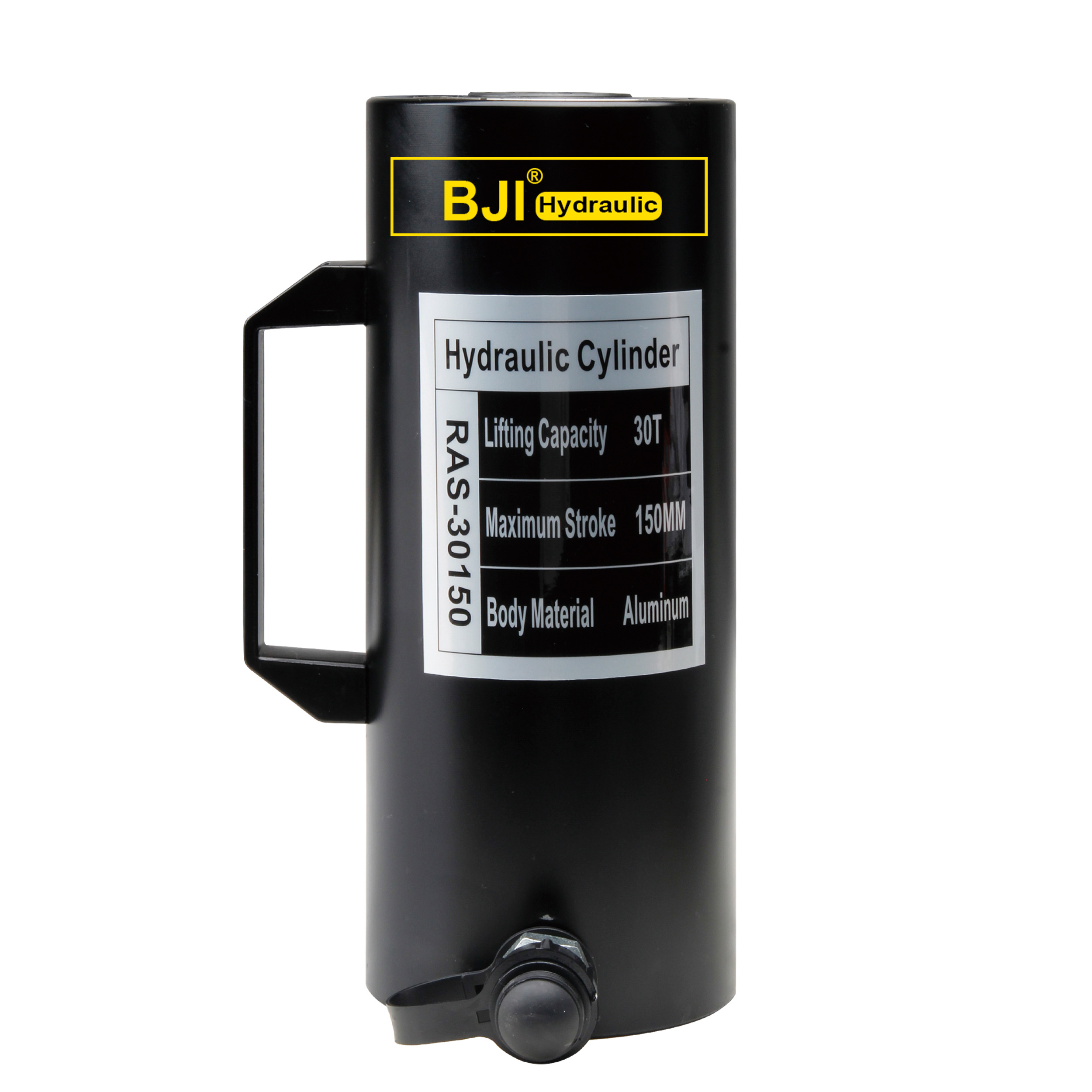 RAS-30150 Twaħħil Uniku 30 Ton Aluminium Jiġġibbuċċja Iddrawlika Silinder Jack
