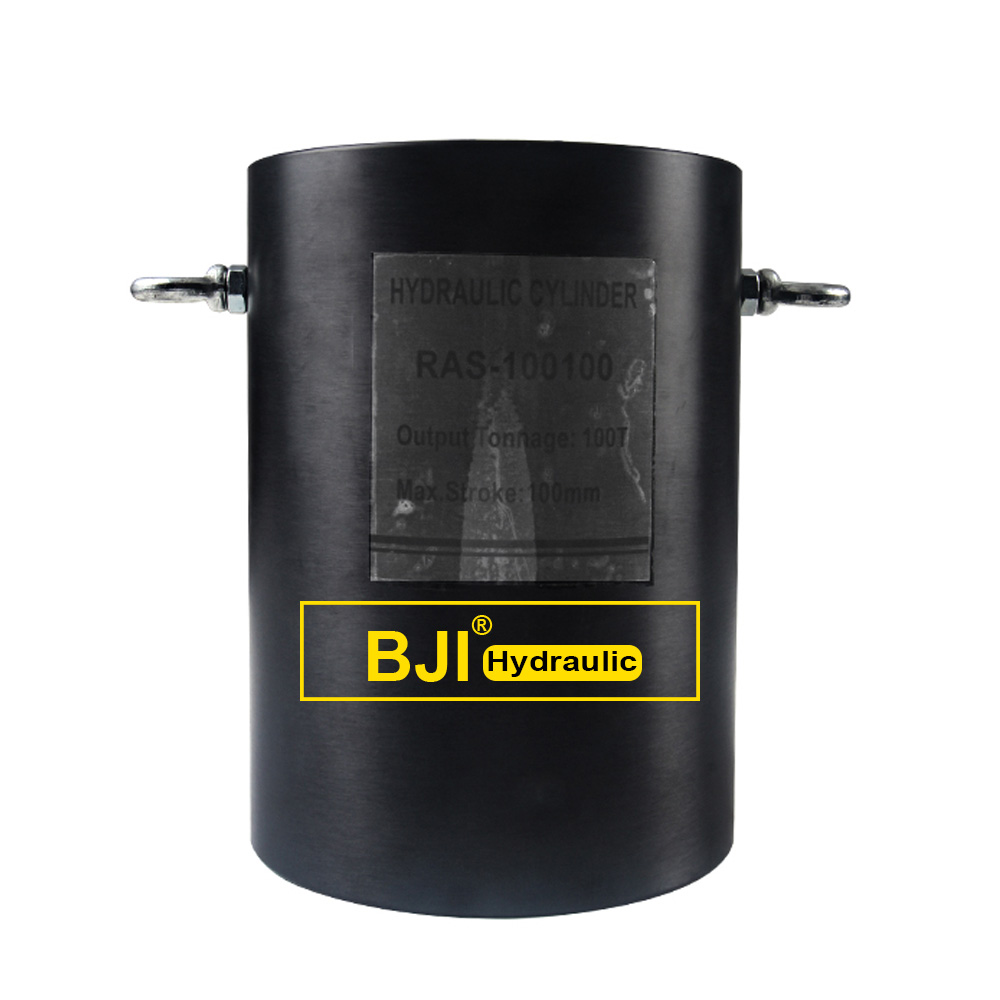 RAS-100100 100 tonnás egyszeres hatású alumínium hidraulikus henger